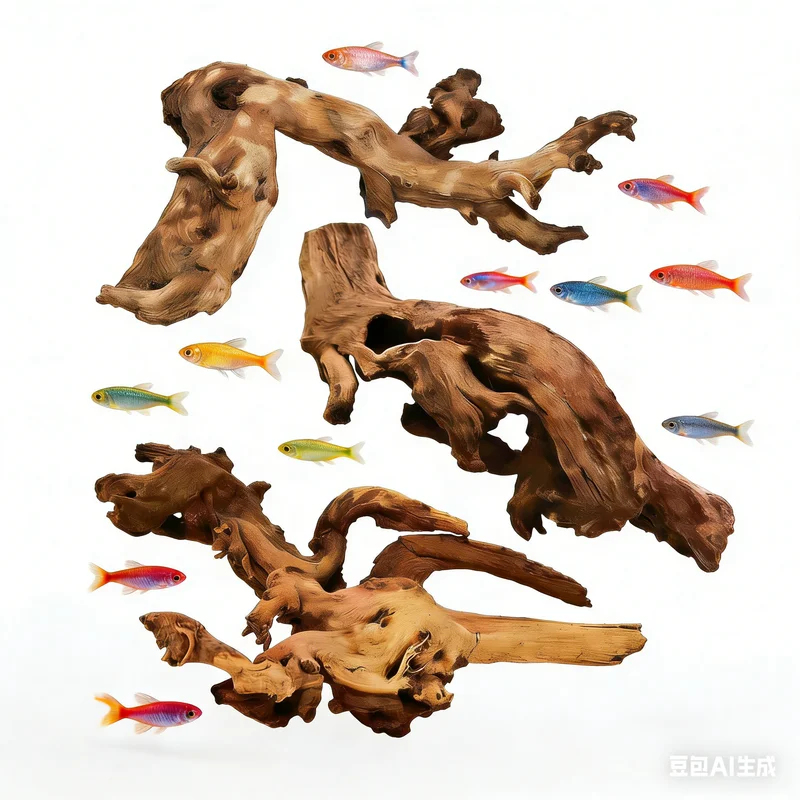 Aquarium Planted Wood - Bois flotté naturel pour la décoration