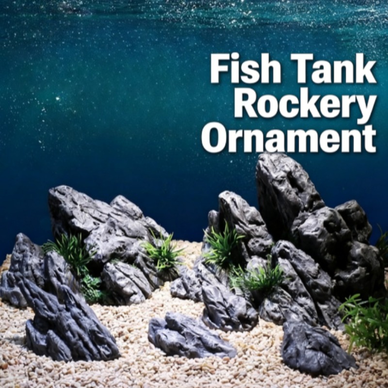 Aquarium Planted Background - Décoration d'aquarium : Roche artificielle, paysage