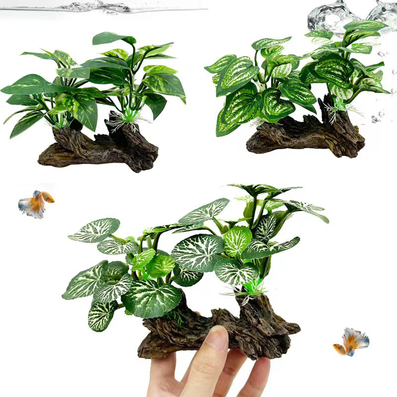 Aquarium Planted Background - Herbe sous-marine artificielle pour Aquarium, Simulation