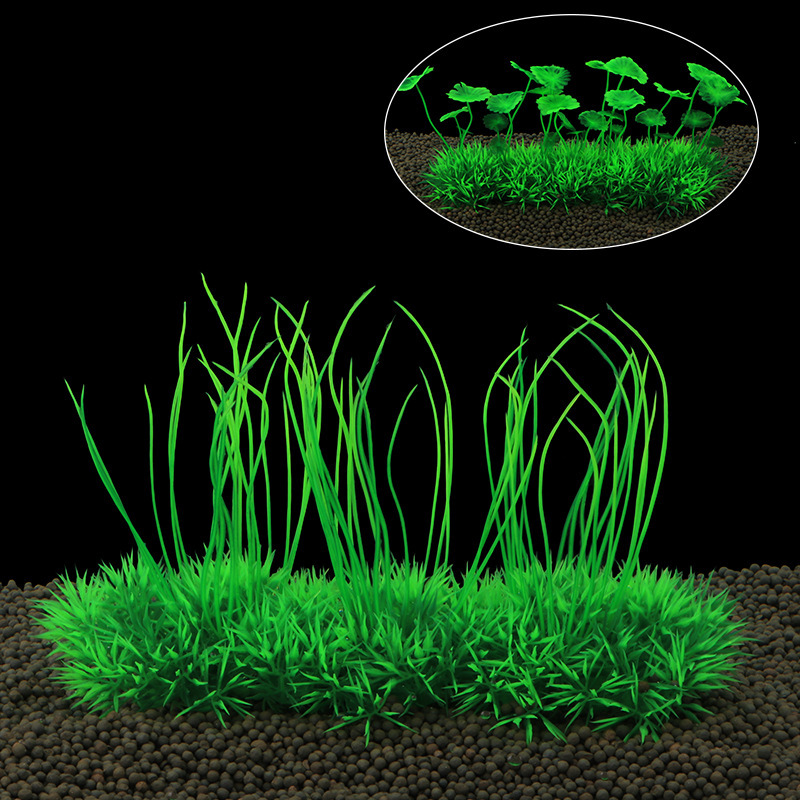 Planted Aquarium Models - Décoration de plante d'eau d'aquarium artificielle,