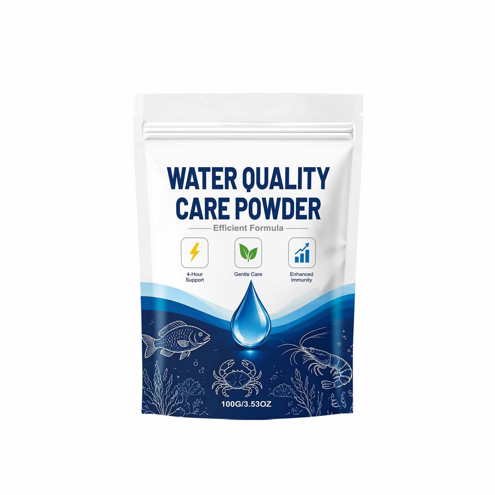 Planted Aquarium Cloudy Water - Poudre Clarifiante pour Eau d'Aquarium/Bassin (1/2/3/5