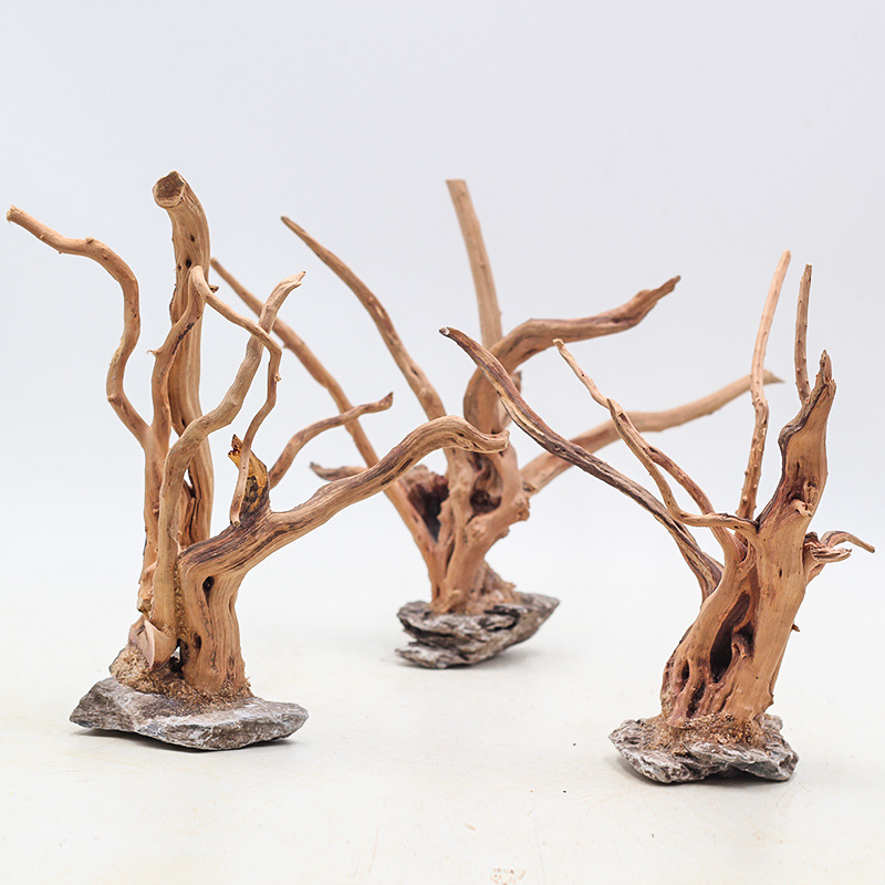 Aquarium Planted Soil - Ornements en bois pour aménagement paysager