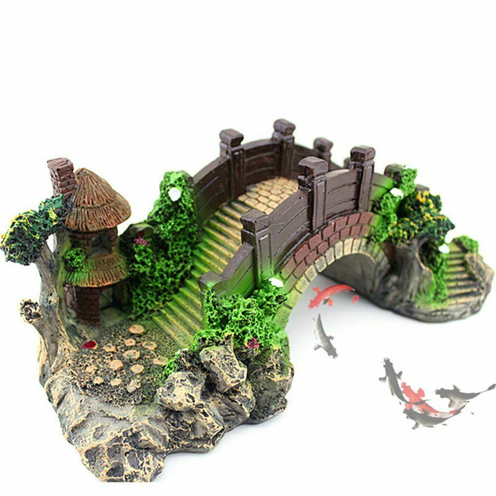Planted Aquarium With Rocks - Accessoires d'aquarium arbre arbre plante faux