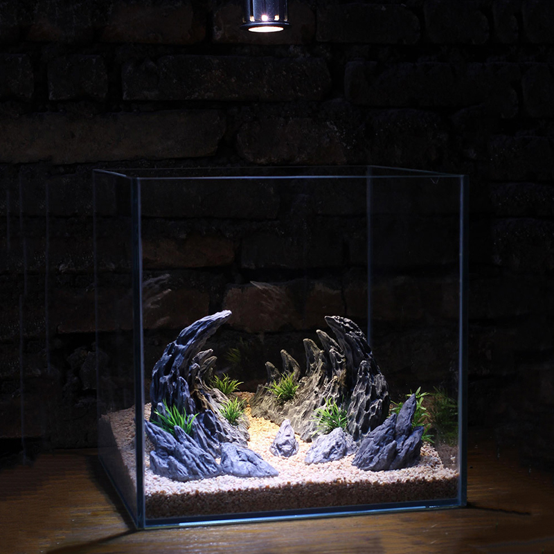 Planted Aquarium With Rocks - Pierre de simulation précieuse de poisson,