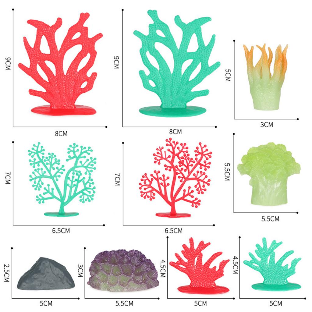 Ensemble de 32 ornements de pl - Planted Aquarium Models avis et prix