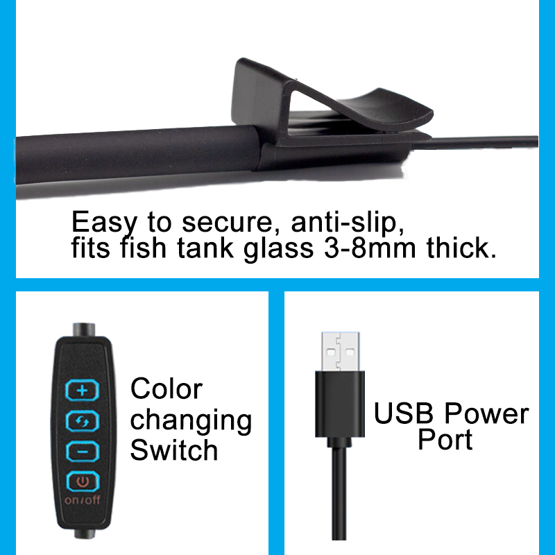 USB Aquarium lampe à LED Aquar - Aquarium Plant Display avis et prix