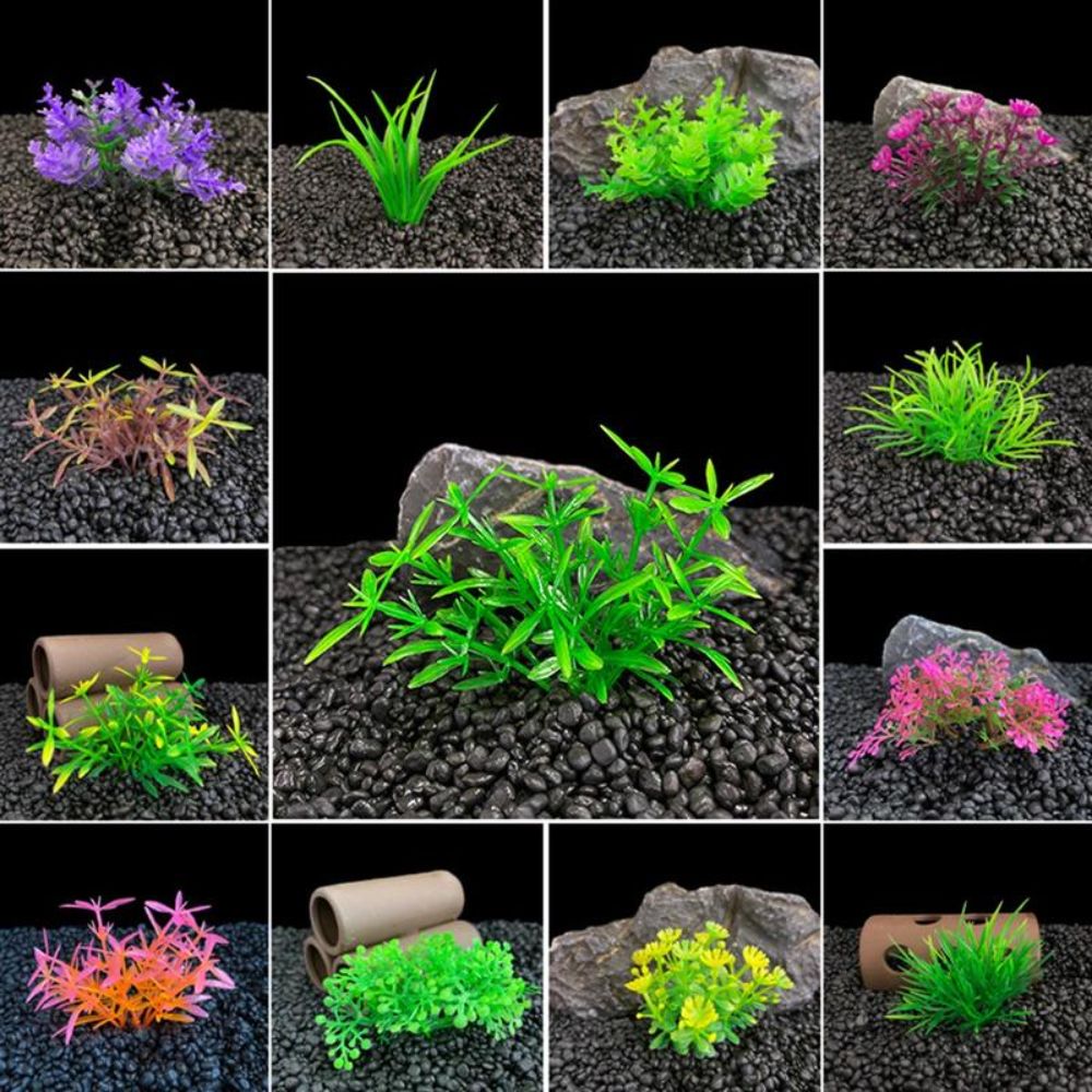 Plante artificielle en plastiq - Aquarium Planted Background avis et prix
