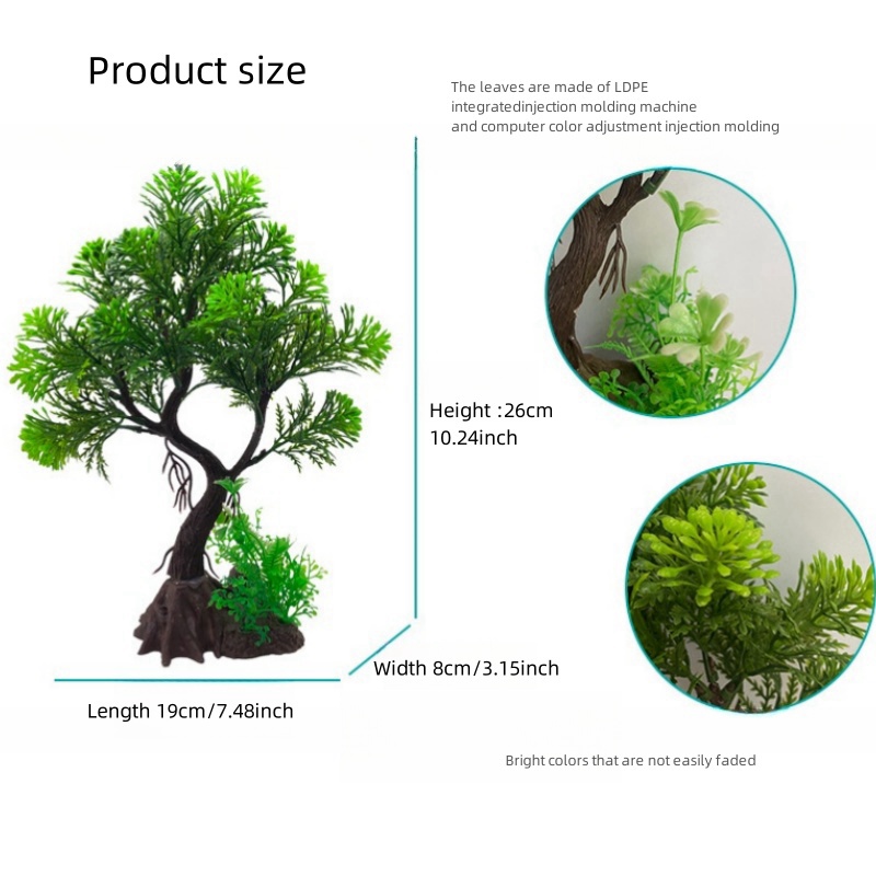 Décor d'aquarium Élbricolage,  - Aquarium Planted Wood avis et prix