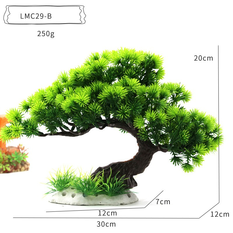 Plantes aquatiques en plastiqu - Planted Aquarium With Rocks avis et prix