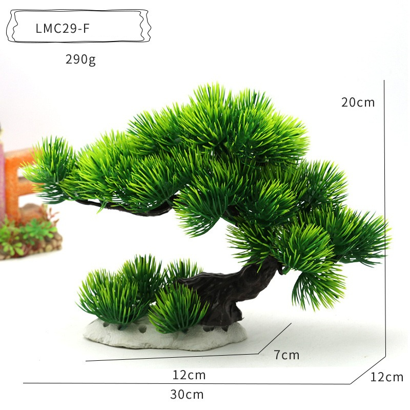 Plantes aquatiques en plastiqu - Planted Aquarium With Rocks avis et prix