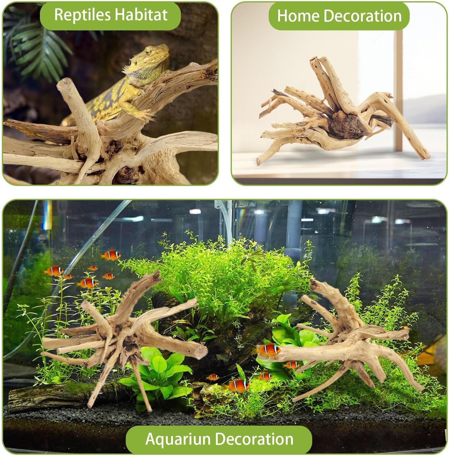 1 pièce 20-25CM Bois flotté na - Aquarium Planted Wood avis et prix