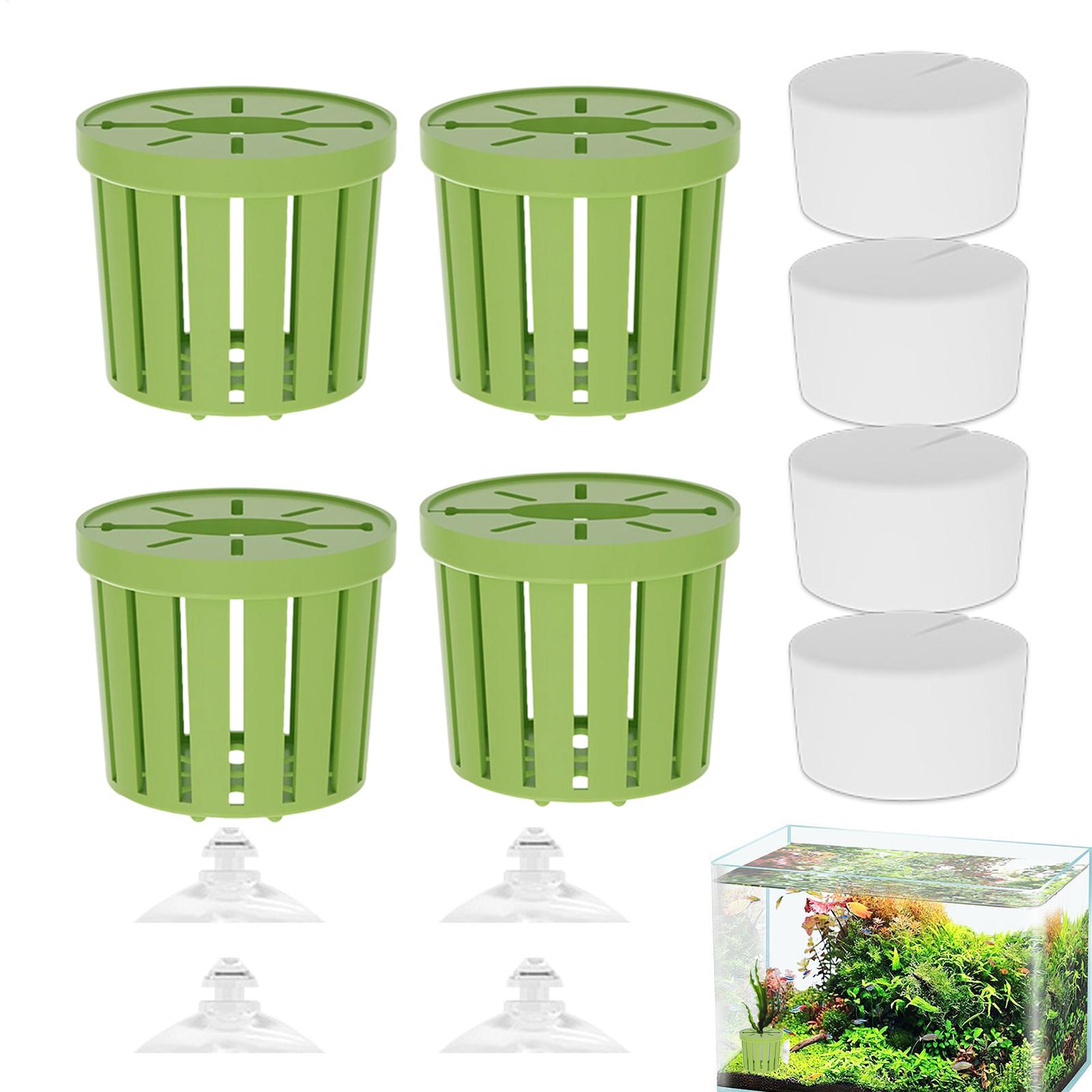 Ensemble de 4 paniers de fixat - Aquarium Planted Background avis et prix