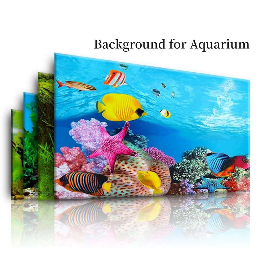 Autocollant 3D de Fond d'Aquar - Aquarium Planted Background avis et prix