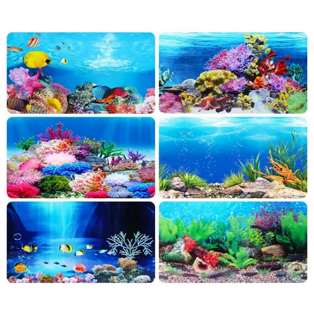 Autocollant 3D de Fond d'Aquar - Aquarium Planted Background avis et prix