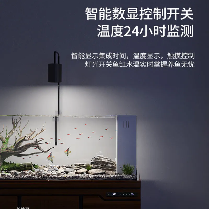 Grand aquarium en verre ultra- - Aquarium Planted Wood avis et prix