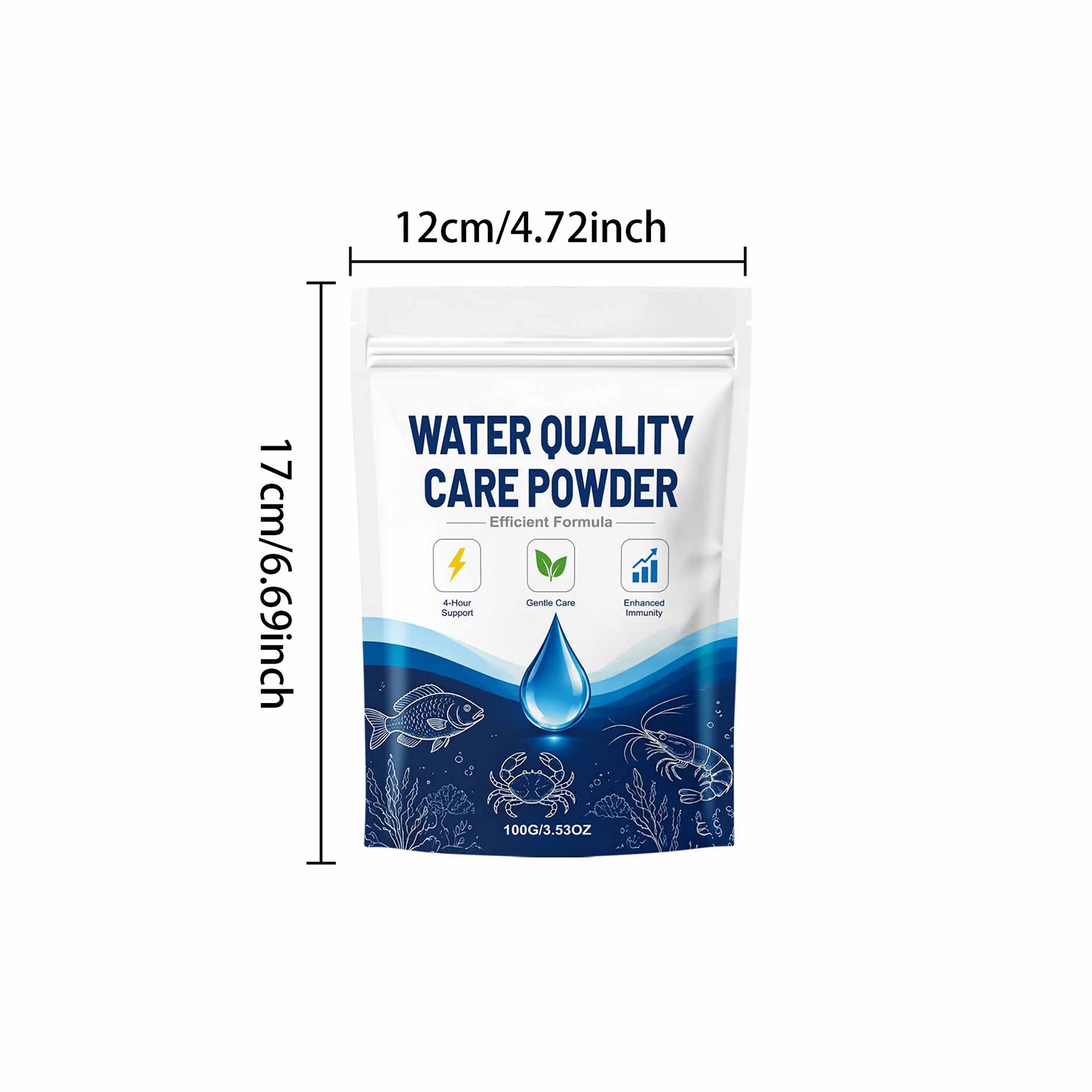 Poudre clarifiante pour eau d' - Planted Aquarium Cloudy Water avis et prix
