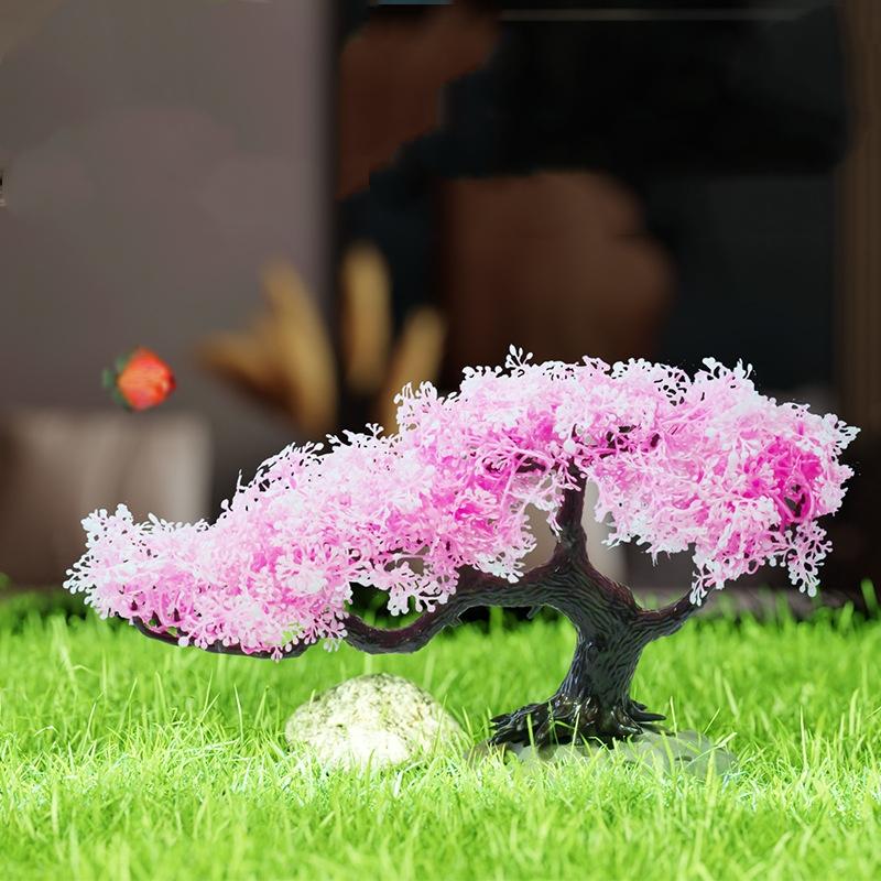 Nouveau arbre simulé décoratio - Aquarium Planted Background avis et prix