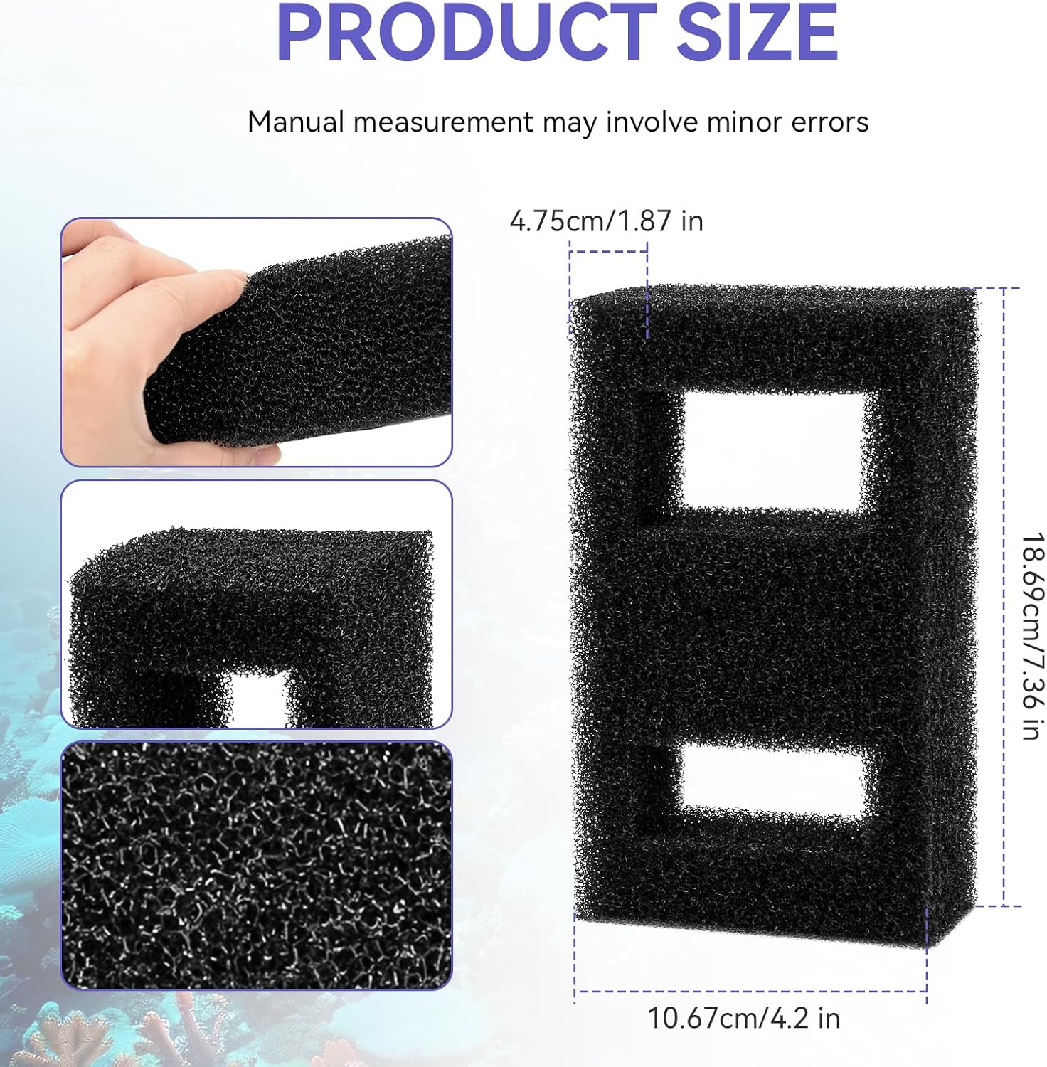 Bloc de filtre en mousse compa - Fluval Aquarium Spec avis et prix