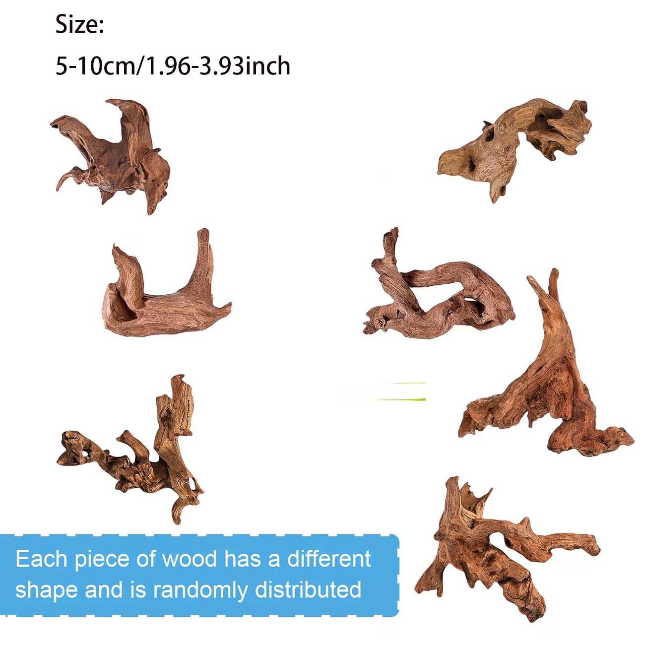 Bois flottant naturel de 5 à 1 - Aquarium Planted Wood avis et prix