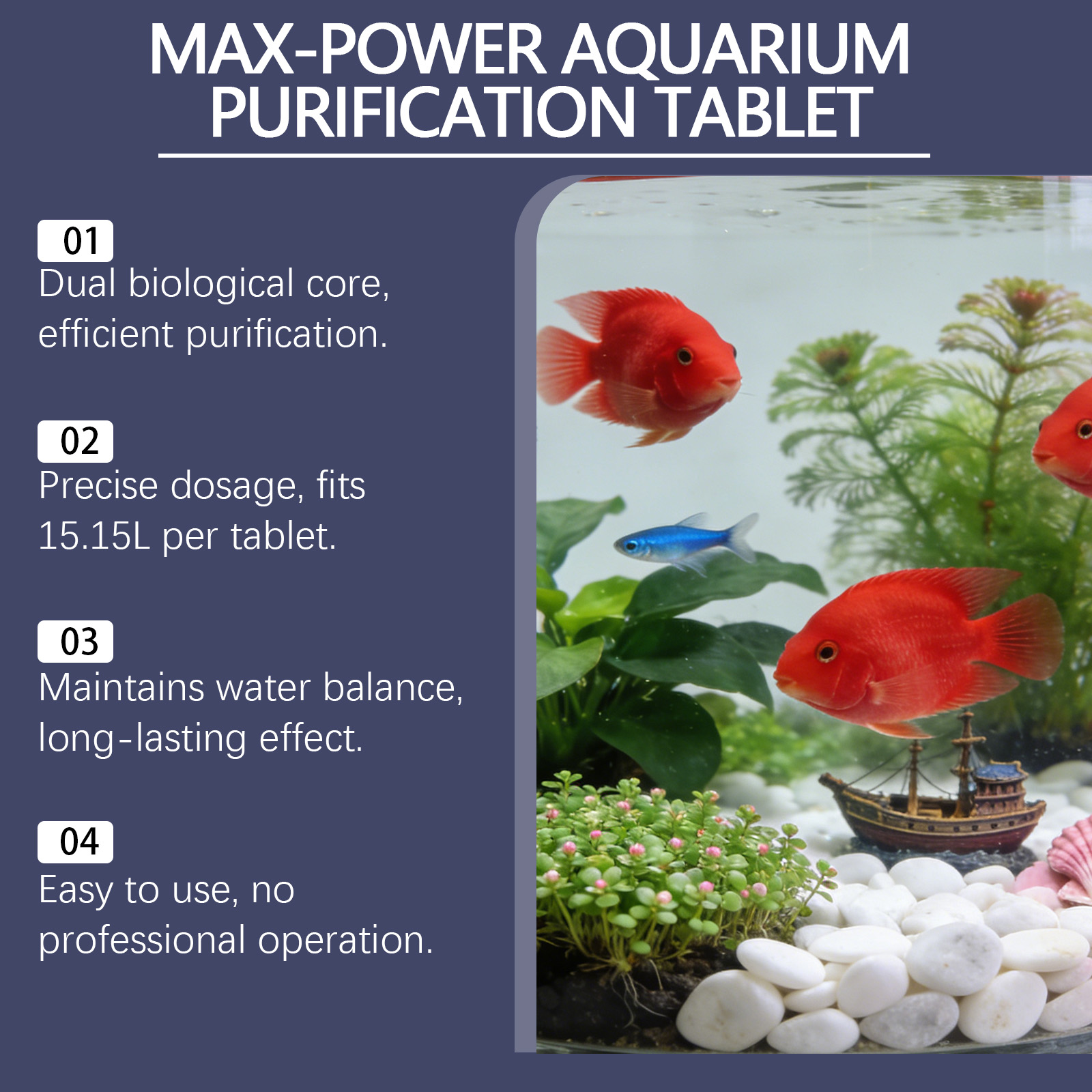 Comprimés anti-algues pour aqu - Planted Aquarium Cloudy Water avis et prix