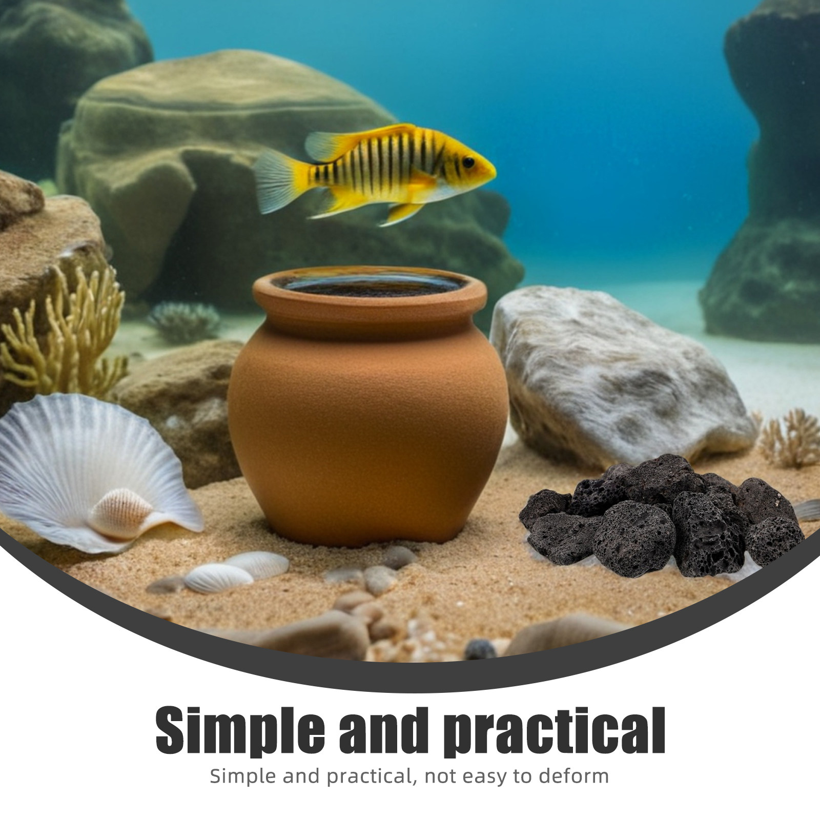 1 paquet de pierres volcanique - Planted Aquarium With Rocks avis et prix