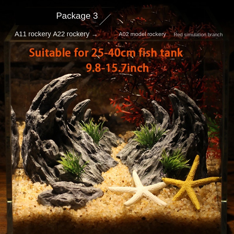 Pierre de simulation précieuse - Planted Aquarium With Rocks avis et prix